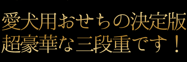 犬用おせちの決定版