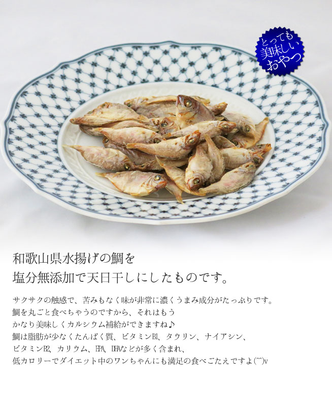 和歌山県産豆鯛