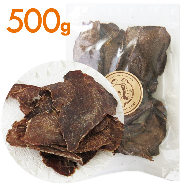 【無添加】薄切り馬肉ジャーキー 500g